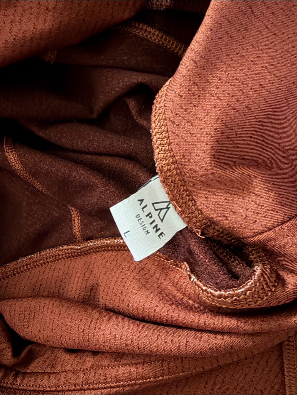 Alpine Design Rust-Red Active Leggings - Picture 2 of 8